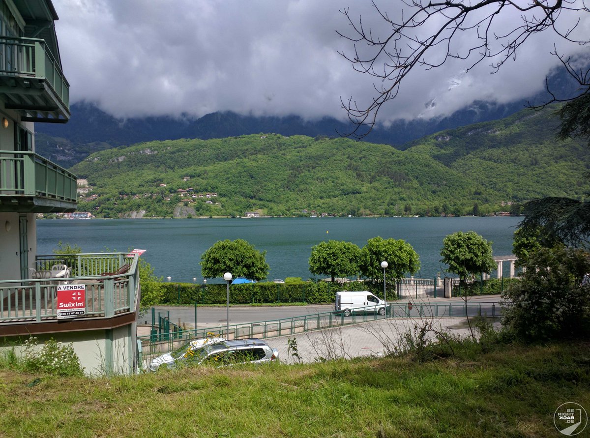 Annecy Radweg Wohnhaus